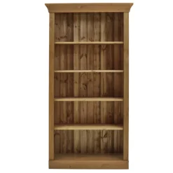 Outlet Wohnen Standregal Piatra aus Kiefer Massivholz