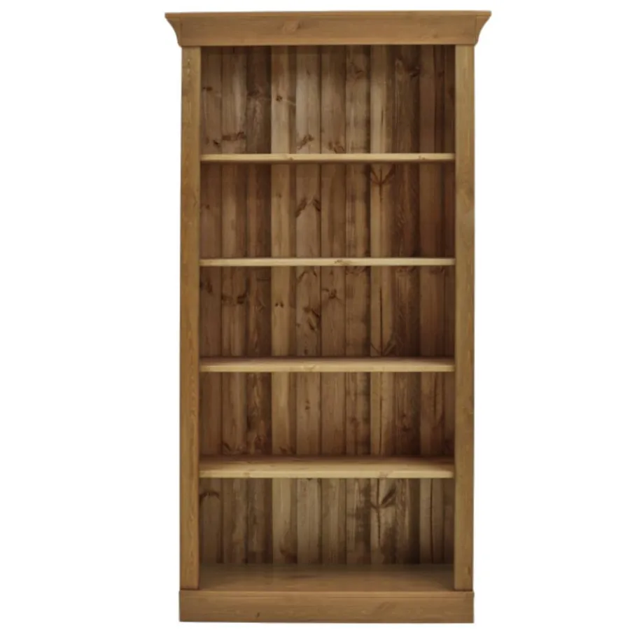Outlet Wohnen Standregal Piatra aus Kiefer Massivholz