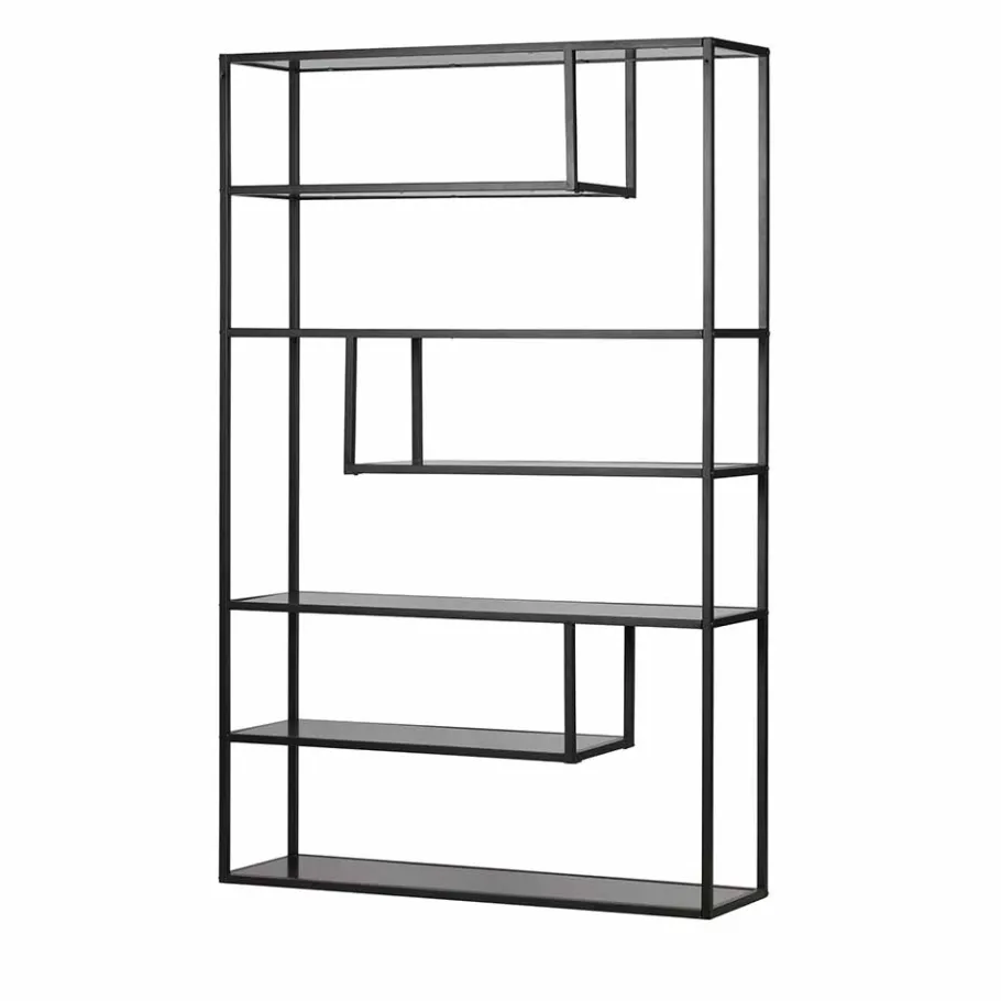 New Wohnen Standregal Volbra in Schwarz