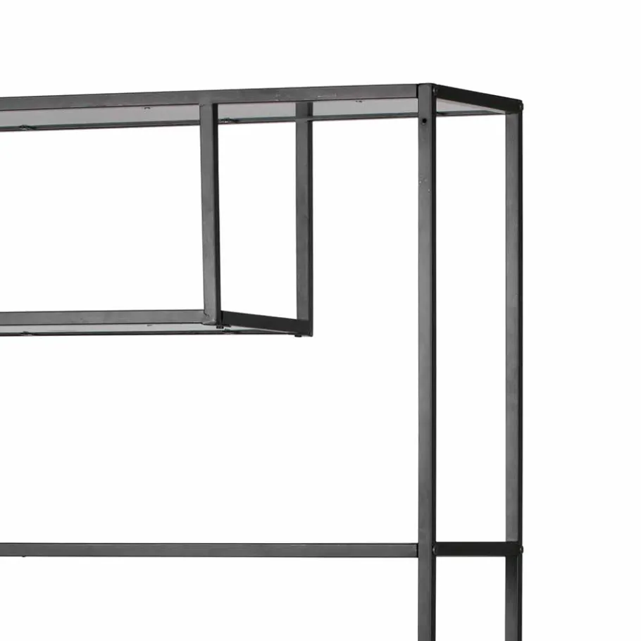 New Wohnen Standregal Volbra in Schwarz