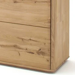 Discount Wohnen Standvitrine aus Balkeneiche - Destal