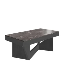 Clearance Wohnen Staufach Couchtisch in Schwarzgrau & Dunkelgrau - Cadruna
