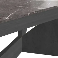 Clearance Wohnen Staufach Couchtisch in Schwarzgrau & Dunkelgrau - Cadruna