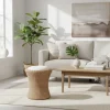 Sale Wohnen Stauraum Hocker Sabato aus Rattan