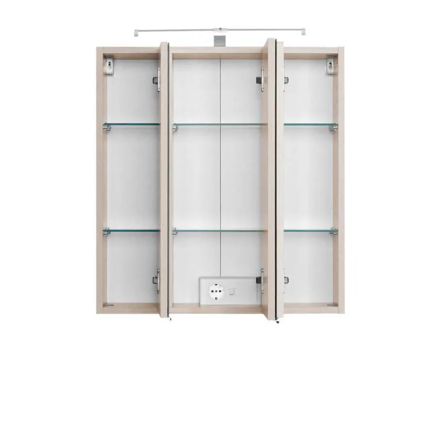 New Wohnen Stehende Badmöbel & Spiegelschrank - Mabeca (vierteilig)