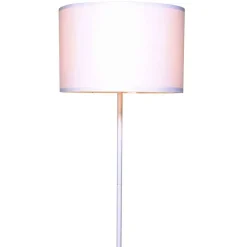 Outlet Wohnen Stehleuchte mit Ablagetisch aus Holz & Metall - Progressive