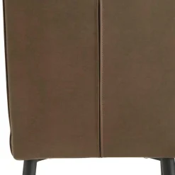 Online Wohnen Stühle in Braun Kunstleder - Freiburg (2er Set)