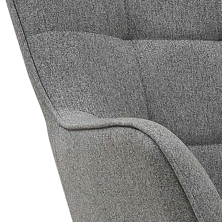 Online Wohnen Stoff Schaukelstuhl im Skandi Design - Monique
