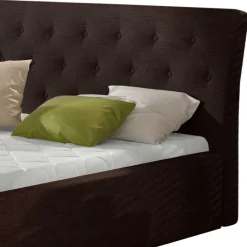 Clearance Wohnen Stoffbett in Braun - Svilia