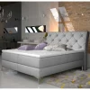 Discount Wohnen Stoffbett mit Stauraum in Grau - Rentascia