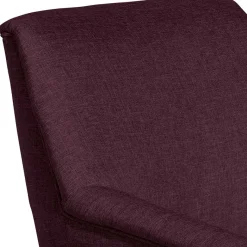 New Wohnen Stoffsessel in Bordeaux Rot - Holdin