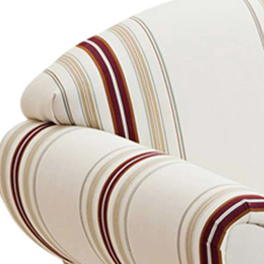 Discount Wohnen Streifen Sofa mit drei Sitzplätzen - Senore