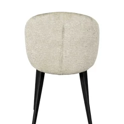 Hot Wohnen Struktursamt Polsterstühle in Beige - Hakamo (2er Set)