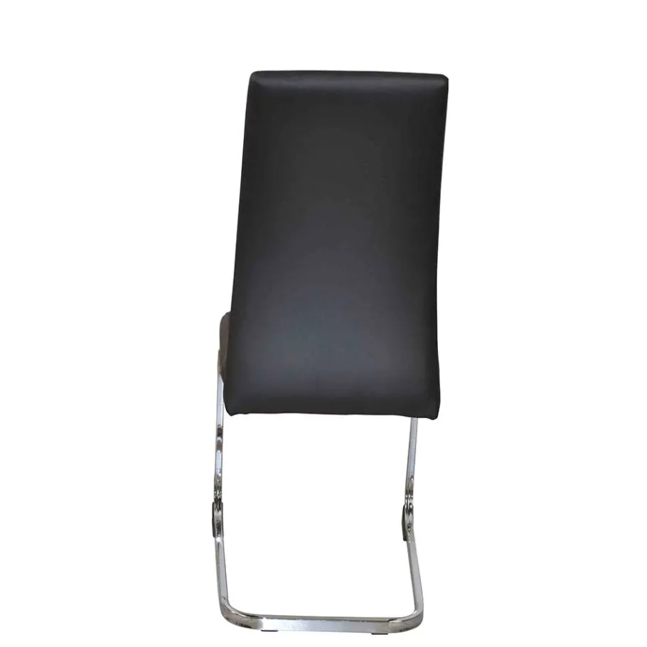 Clearance Wohnen Säulentisch & Schwingstühle Kombi - Bogna (fünfteilig)