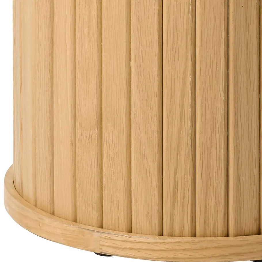 Wohnen Säulentisch Beistelltisch in rundem Design - Teorina