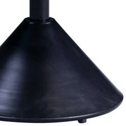 New Wohnen Säulentisch Couchtisch mit runder Tischplatte - Guantama
