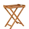 Clearance Wohnen Tablett Tisch aus Teak Massivholz - Muldivian
