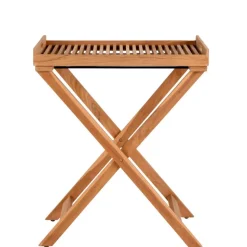 Clearance Wohnen Tablett Tisch aus Teak Massivholz - Muldivian