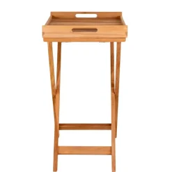 Clearance Wohnen Tablett Tisch aus Teak Massivholz - Muldivian
