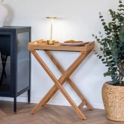 Clearance Wohnen Tablett Tisch aus Teak Massivholz - Muldivian