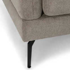 Hot Wohnen Taschenfederkern Eckcouch in Beige - Kosmyna