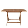 Clearance Wohnen Teakholz Garten Klapptisch in 120x80 cm - Vienna