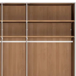 Discount Wohnen Teilmassiver Schrank mit sieben Türen - Hung