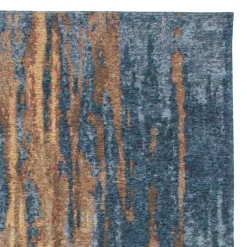 Best Wohnen Teppich abstrakt in Beige Blau gemustert - Wales