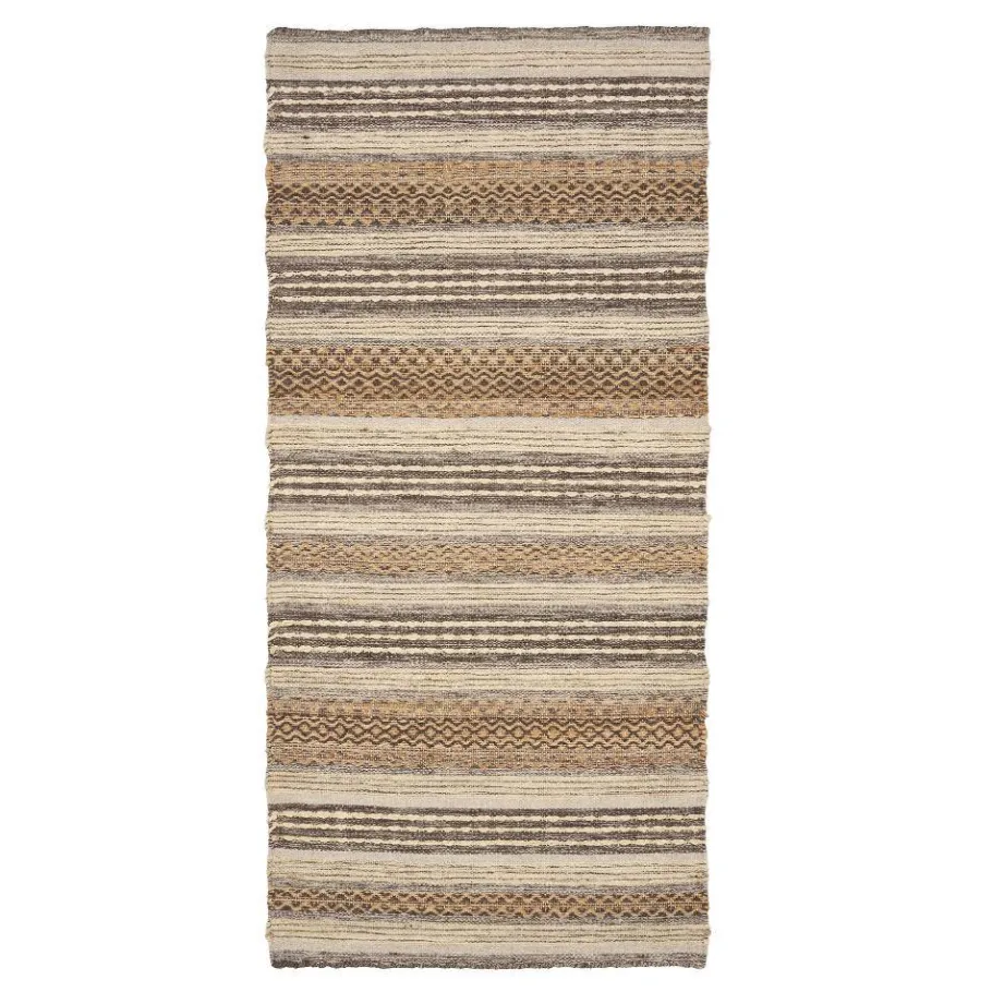 Best Wohnen Teppich aus Jute und Wolle - Sesedra