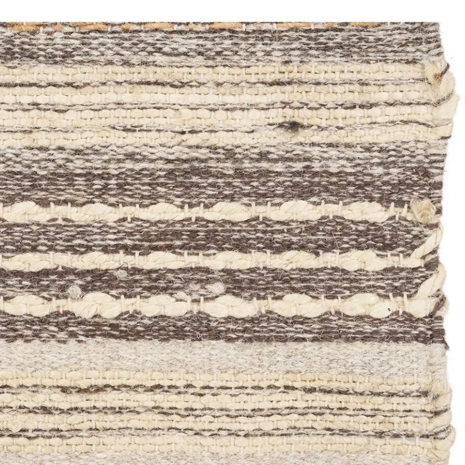 Best Wohnen Teppich aus Jute und Wolle - Sesedra