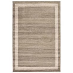 Online Wohnen Teppich in Beige Braun Kurzflor - Osiko