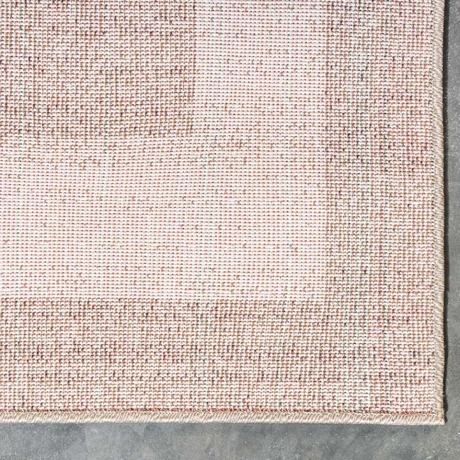 Online Wohnen Teppich in Beige Braun Kurzflor - Osiko