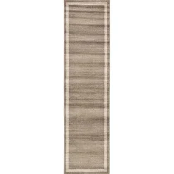 Online Wohnen Teppich in Beige Braun Kurzflor - Osiko