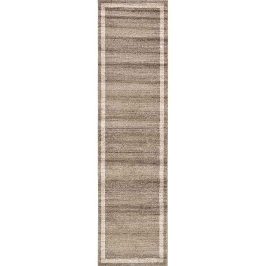 Online Wohnen Teppich in Beige Braun Kurzflor - Osiko