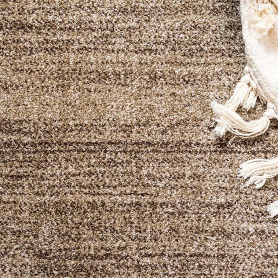 Online Wohnen Teppich in Beige Braun Kurzflor - Osiko