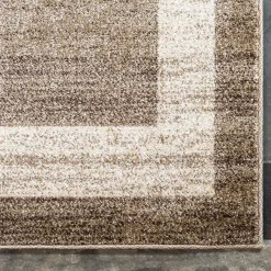 Online Wohnen Teppich in Beige Braun Kurzflor - Osiko