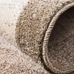 Online Wohnen Teppich in Beige Braun Kurzflor - Osiko