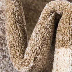 Online Wohnen Teppich in Beige Braun Kurzflor - Osiko