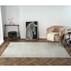 Sale Wohnen Teppich in Creme & Beige - dezent gemustert - Rondma