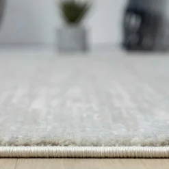 Sale Wohnen Teppich in Creme & Beige - dezent gemustert - Rondma