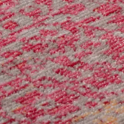 Wohnen Teppich in Rot und Beige abstrakt - Lergavano