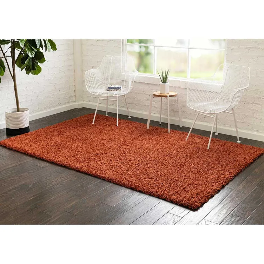 Hot Wohnen Teppich in Terracotta - Asutria