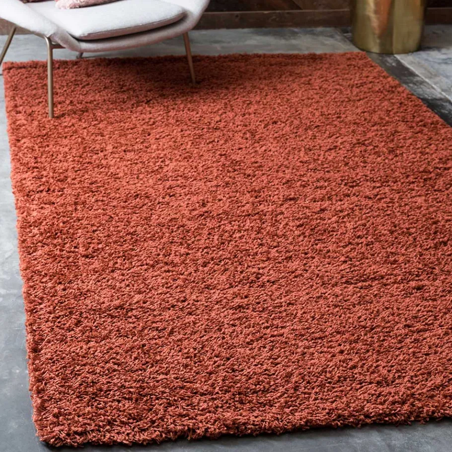 Hot Wohnen Teppich in Terracotta - Asutria