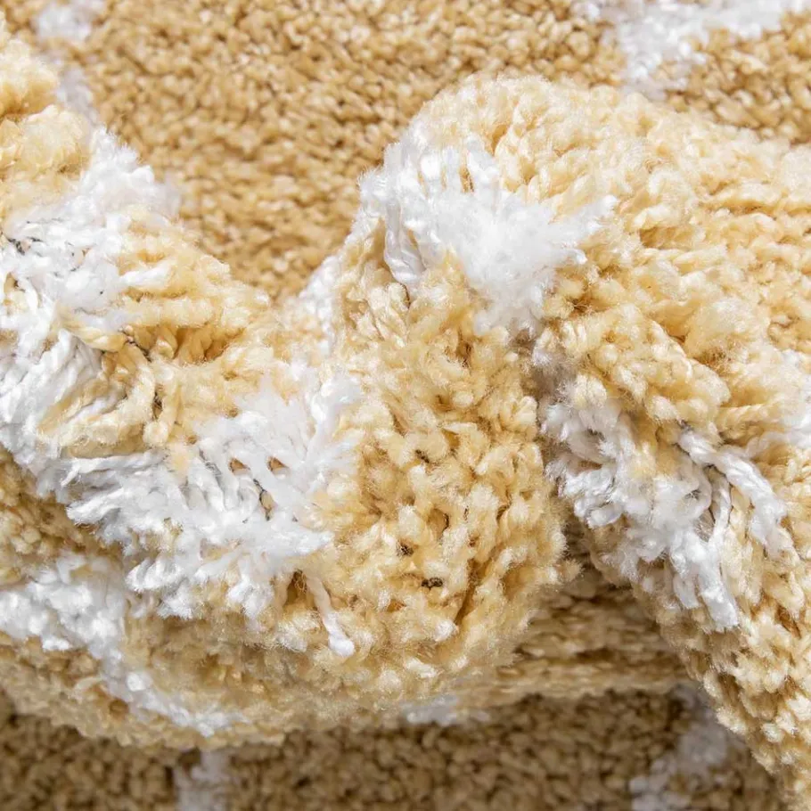 Sale Wohnen Teppich Läufer gemustert im Kacheldesign - Arelas