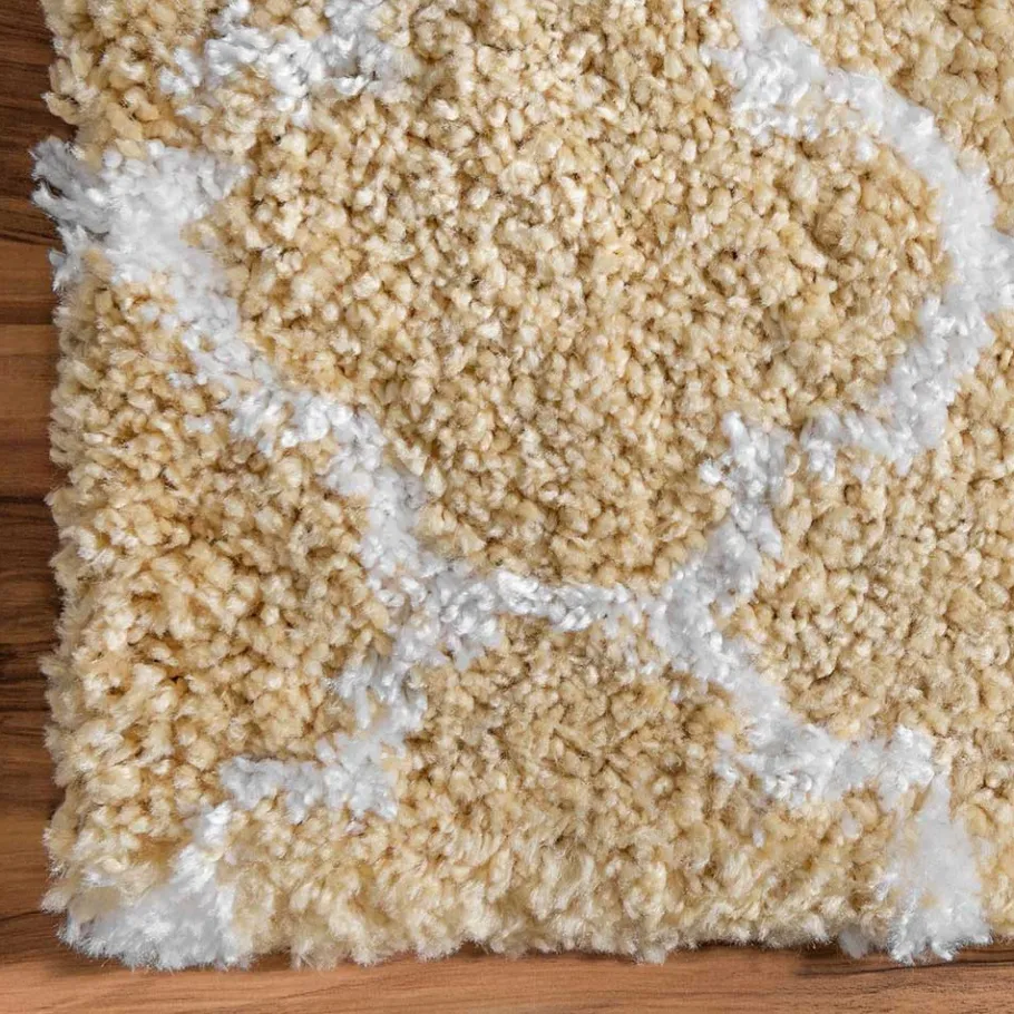 Sale Wohnen Teppich Läufer gemustert im Kacheldesign - Arelas