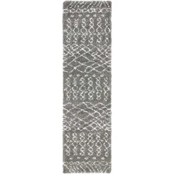 Clearance Wohnen Teppich Läufer mit abstraktem Muster - Hochflor - Cazryn