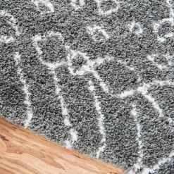 Clearance Wohnen Teppich Läufer mit abstraktem Muster - Hochflor - Cazryn