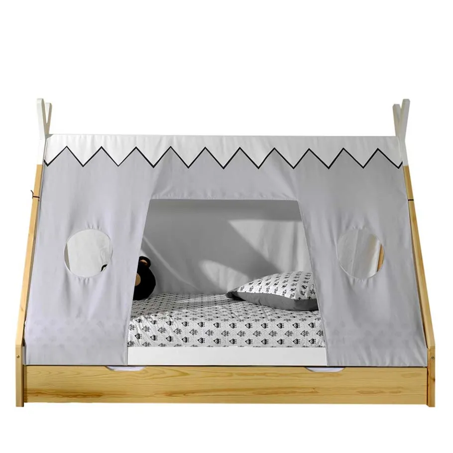 Clearance Wohnen Tipi Zeltbett für Kinder mit Stoffdach - Lagion