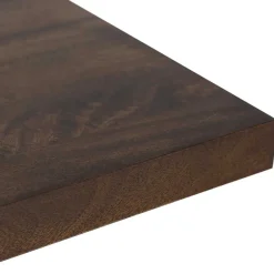Discount Wohnen Tisch in Walnuss Braun Mangoholz - Feregato