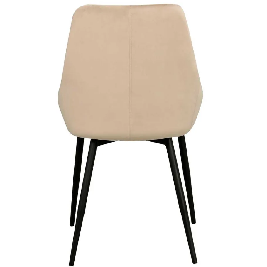 Best Wohnen Tischgruppe in Schwarz & Beige - Orgevia (siebenteilig)